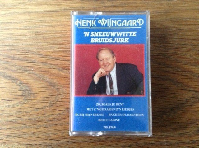 muziekcassette henk wijngaard, Ophalen of Verzenden, Nederlandstalig, 1 bandje, Origineel