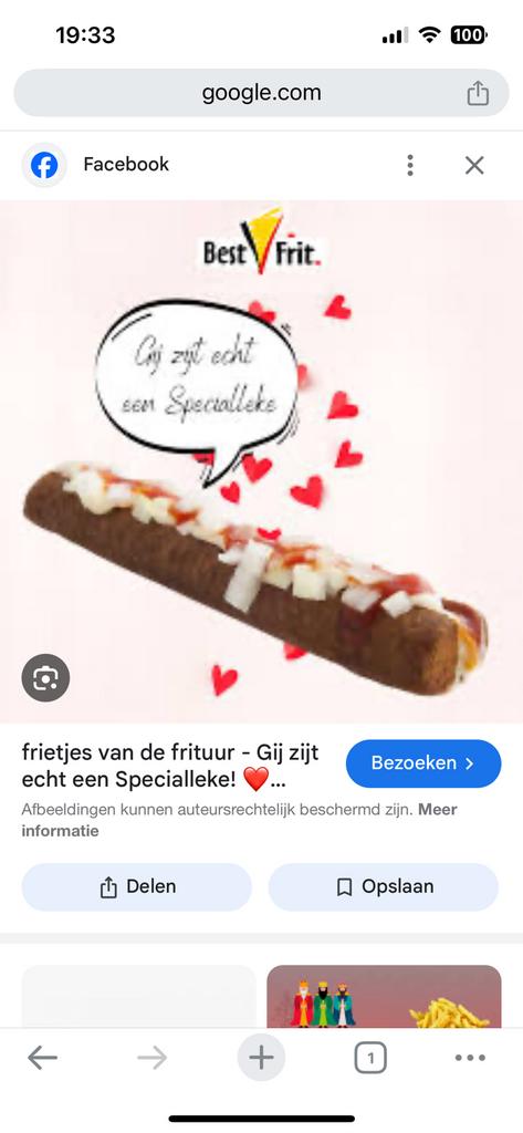 Ervaren Friturist, Zakelijke goederen, Ophalen