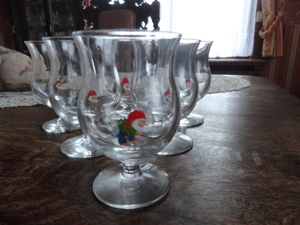 6 Degustatie glaasjes La Chouffe, Ophalen of Verzenden, Nieuw, Glas of Glazen, Overige merken