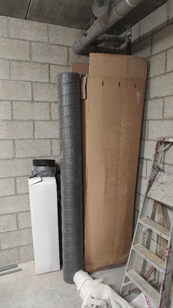 ventilatiebuizen en isolatie, Enlèvement, Neuf, Ventilateur