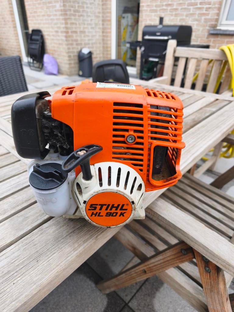 Stihl heggenschaar telescoop hl90K, Ophalen