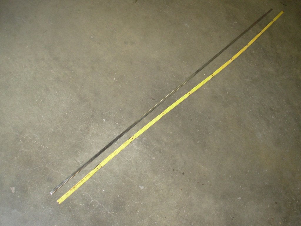 Peugeot 404 sierlijsten sierstrips onderkant dorpels, Ophalen of Verzenden, Gebruikt, Oldtimer onderdelen