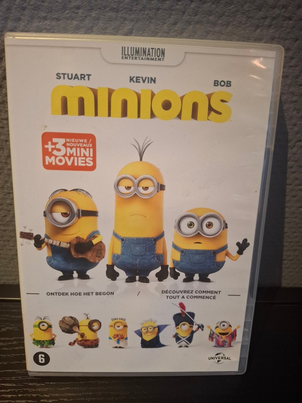 dvd minions, Ophalen of Verzenden