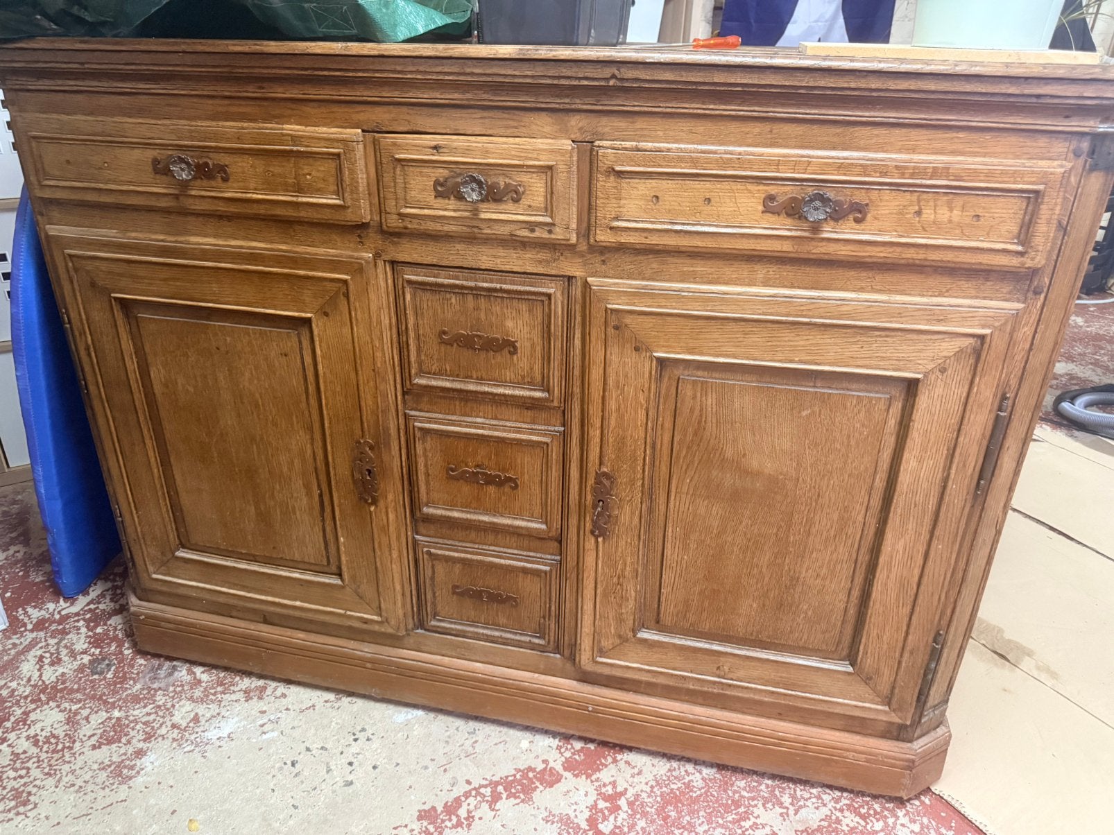 Eikenhouten dressoir, Ophalen, Zo goed als nieuw, Eikenhout