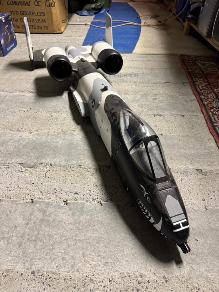 Fms a10 v2 thunderbolt, Hobby en Vrije tijd, Modelbouw | Radiografisch | Vliegtuigen, Ophalen, Zo goed als nieuw, Elektro, RTF (Ready to Fly)