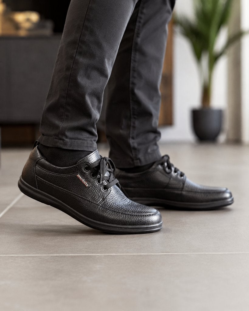 Mephisto herenschoenen - maat 41 - zwart leder - nieuw, Kleding | Heren, Schoenen, Zwart, Nieuw, Ophalen of Verzenden, Mephisto