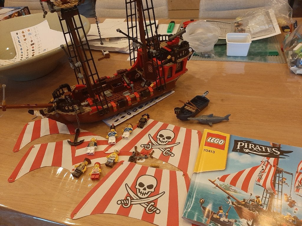 Lego Pirates set 70413 Brick Bounty, Lego, Zo goed als nieuw, Complete set, Inclusief instructies