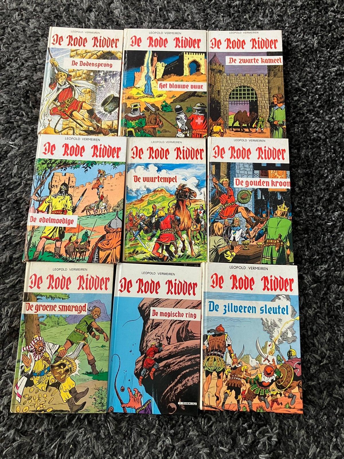 Rode Ridder boeken - 6€/stuk - 40€/set, Ophalen of Verzenden, Gelezen, Fictie