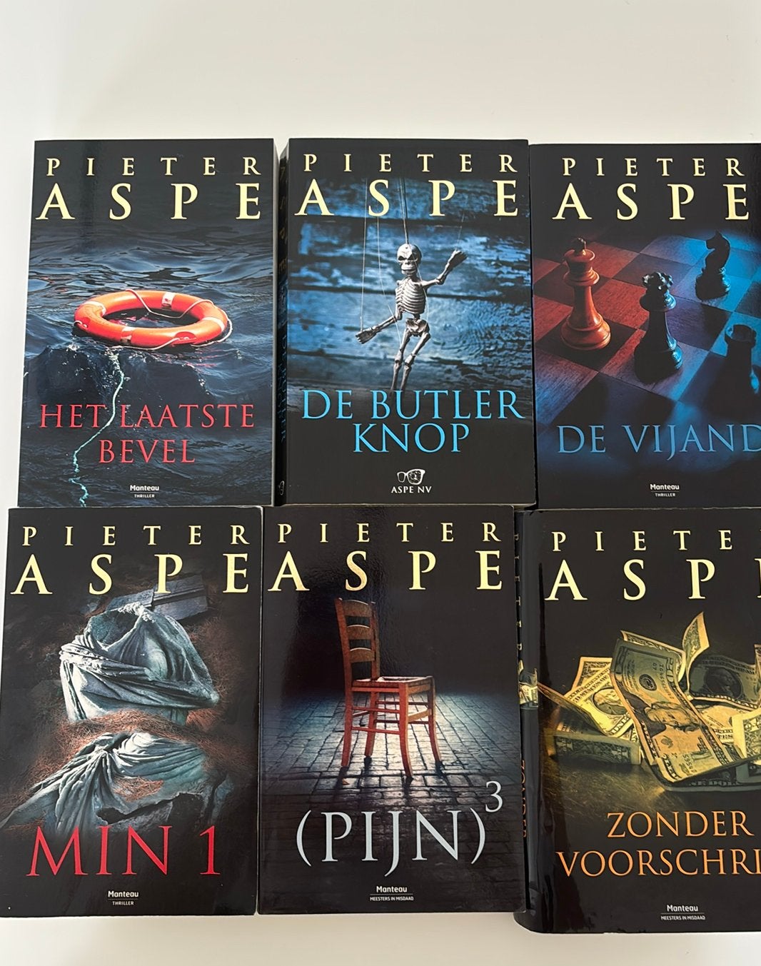 Pieter Aspe boeken, Enlèvement ou Envoi, Pieter Aspe