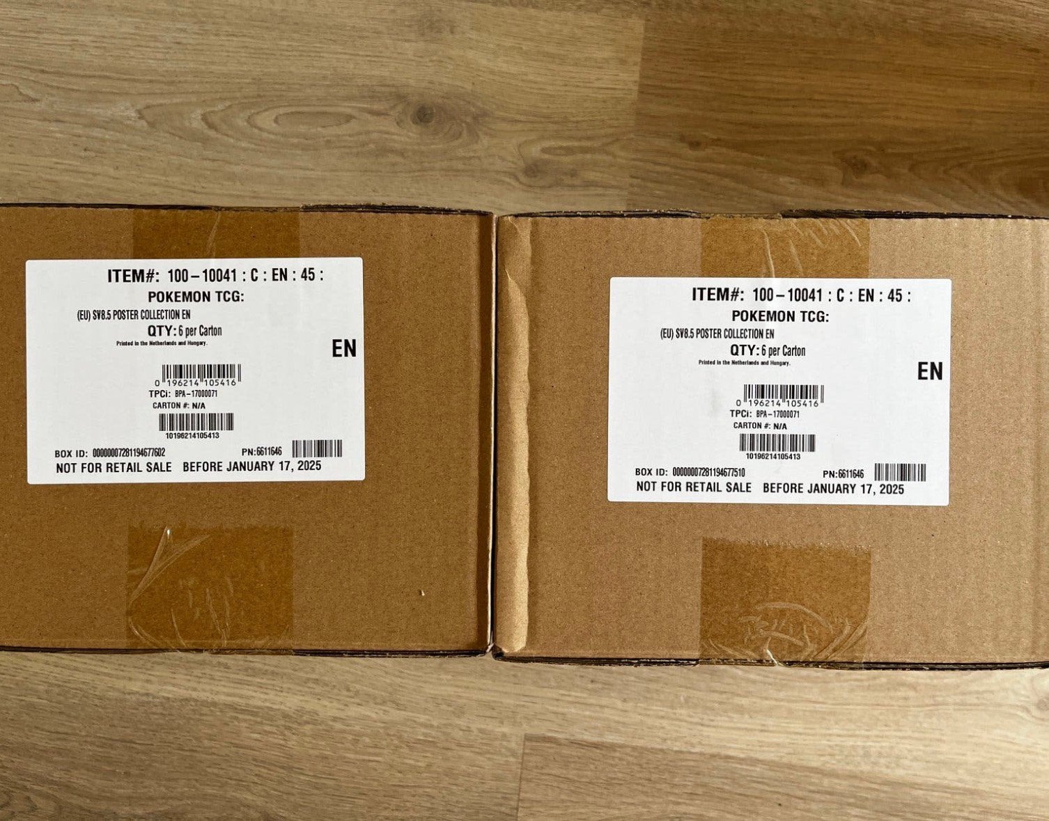 Prismatic Evolutions Poster Collection Case Sealed Pokémon, Ophalen of Verzenden, Nieuw, Booster, Foil