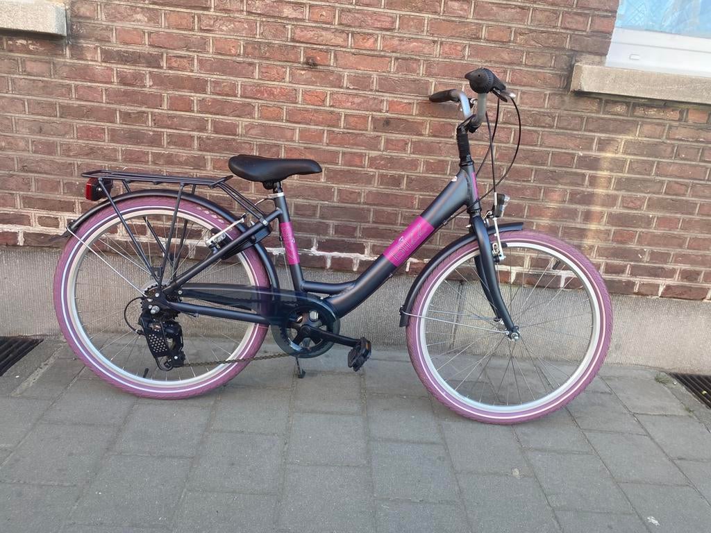 🟥’BLIZZ’ Meisjesfiets 24Inch+7SPEED+Axa-/Slot🟥(Nieuwstaat), Ophalen, Versnellingen