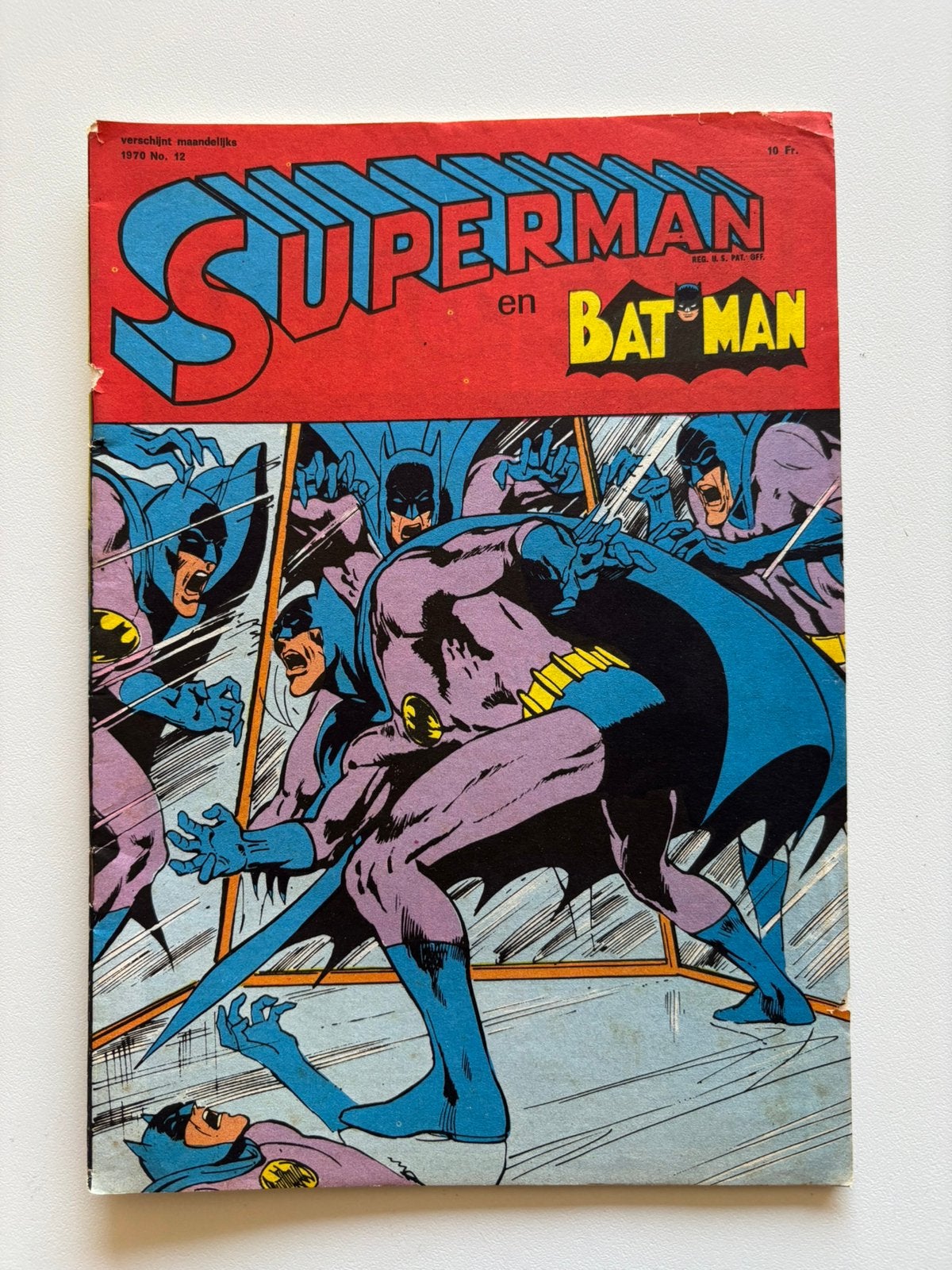 Superman strip 1970  in zeer goede staat, Eén stripboek, Ophalen, Gelezen