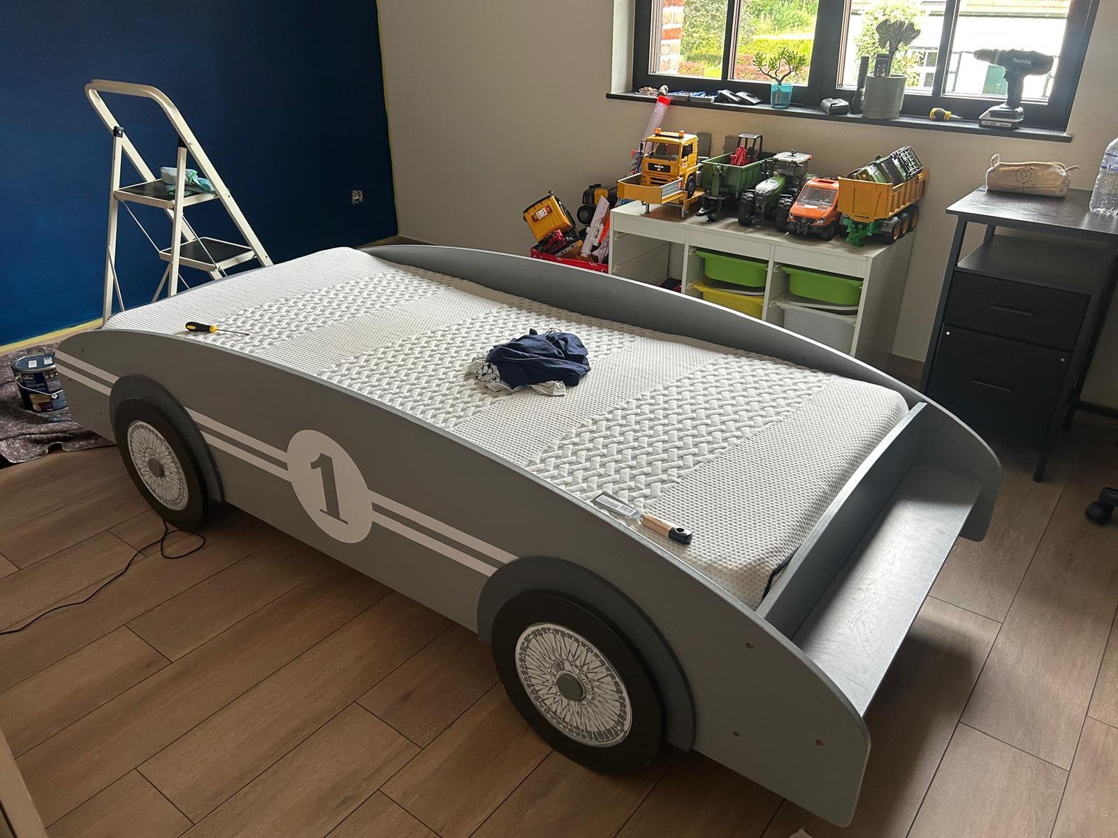 Kinderbed auto, 85 tot 100 cm, Gebruikt, 180 cm of meer, Ophalen