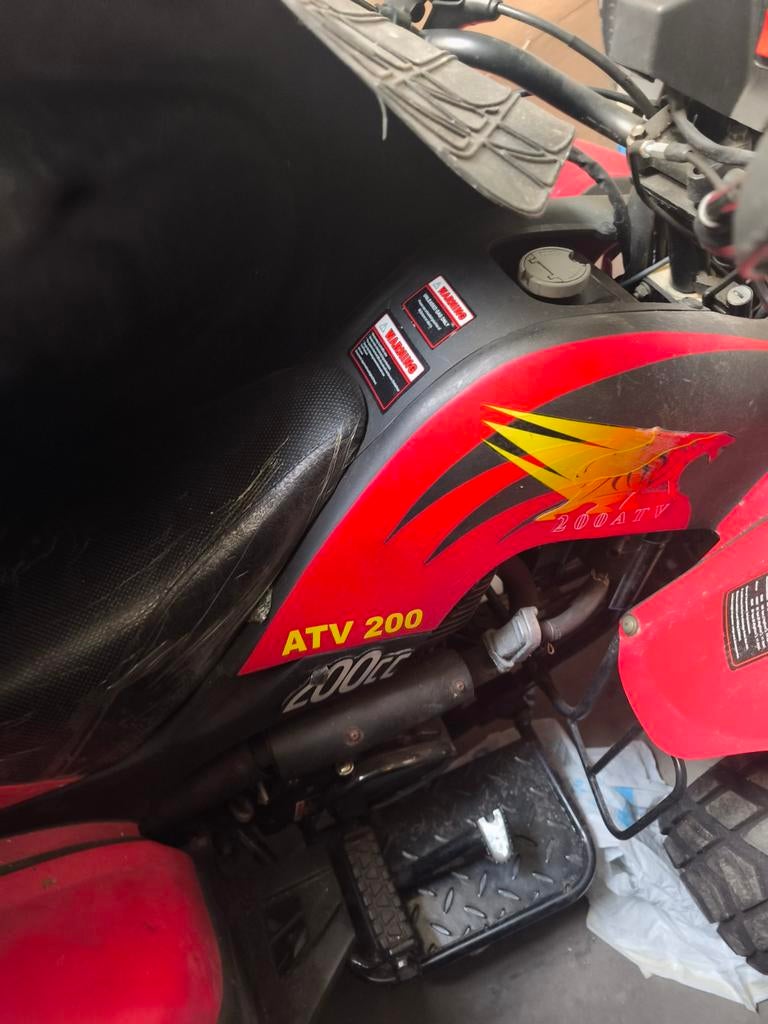 Quad ATV 200cc, Motoren, Ophalen of Verzenden