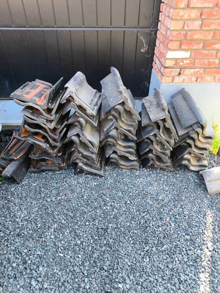 Gevelpannen Roben Flandern Plus Antraciet, Doe-het-zelf en Bouw, Dakpannen en Dakbedekking, Ophalen