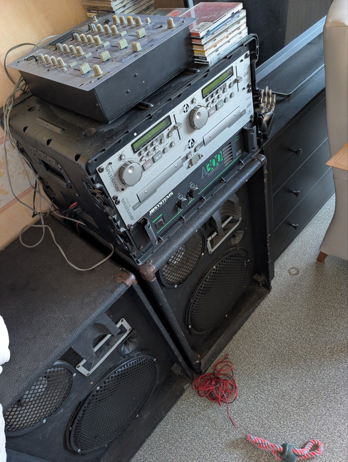 muziekinstallatie te koop, Ophalen, Gebruikt