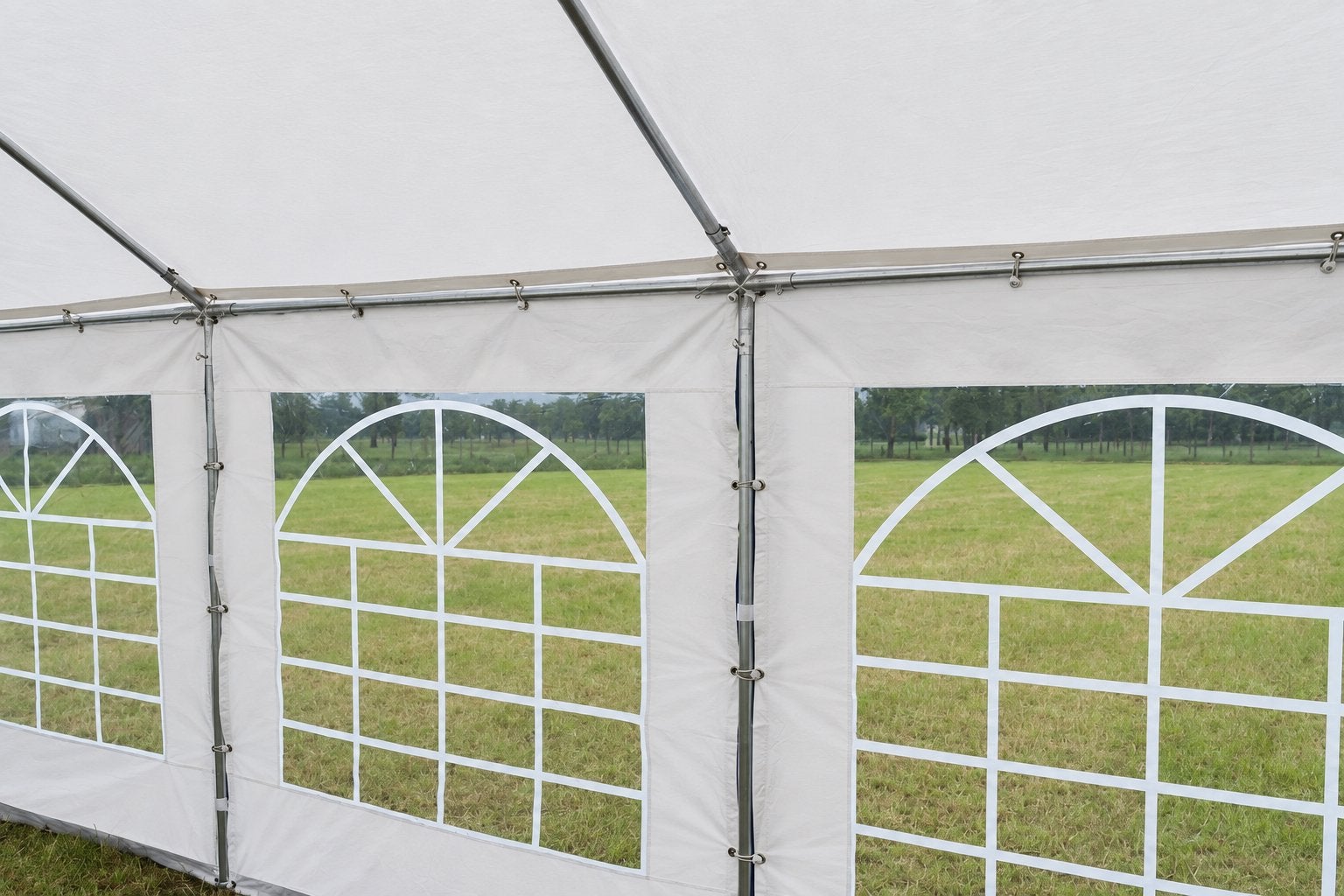 Professioneel tuinpaviljoen 5mx10m slechts één keer gebruikt, Tuin en Terras, Ophalen, Zo goed als nieuw