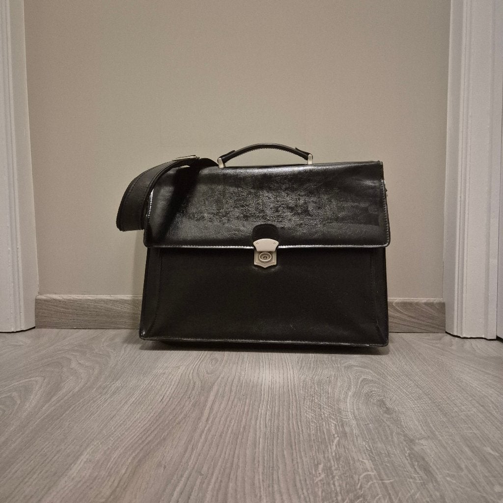Aktetas, Handtassen en Accessoires, Tassen | Schooltassen, Ophalen, Zwart, Aktetas of Boekentas, 40 tot 50 cm