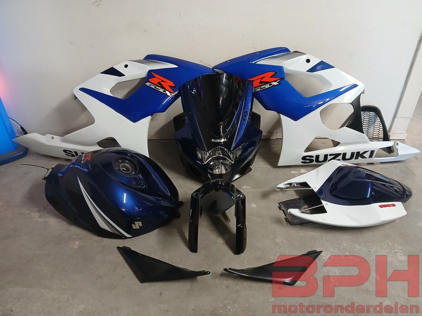 Kappenset / kuipset + tank Suzuki GSX-R 1000 K5 - K6 2005 t/, Motoren, Ophalen, Gebruikt, -, -
