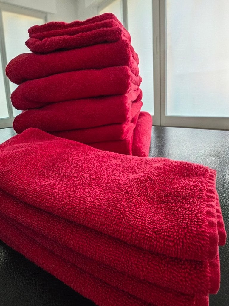 Serviettes de toilette, Huis en Inrichting, Ophalen, Gebruikt, Overige merken, Handdoek