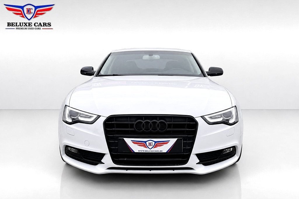 AUDI A5 Coupe 2.0 TDI*LED*BI XENON*LEER*NAVIGATIE*PDC*, Auto's, 4 zetels, Wit, Leder, Bedrijf
