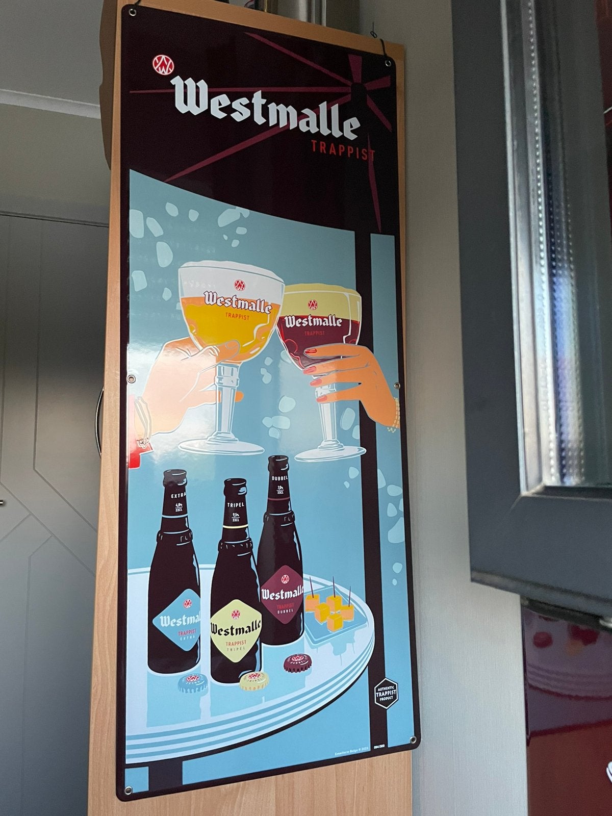 Westmalle emaille, Enlèvement, Neuf