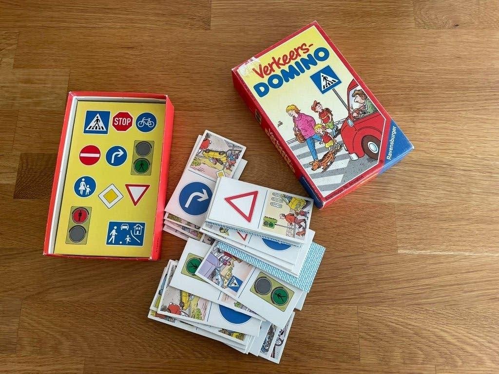 Verkeersdomino Ravensburger, Hobby & Loisirs créatifs, Sport cérébral & Puzzles, Enlèvement, Utilisé, Autres types