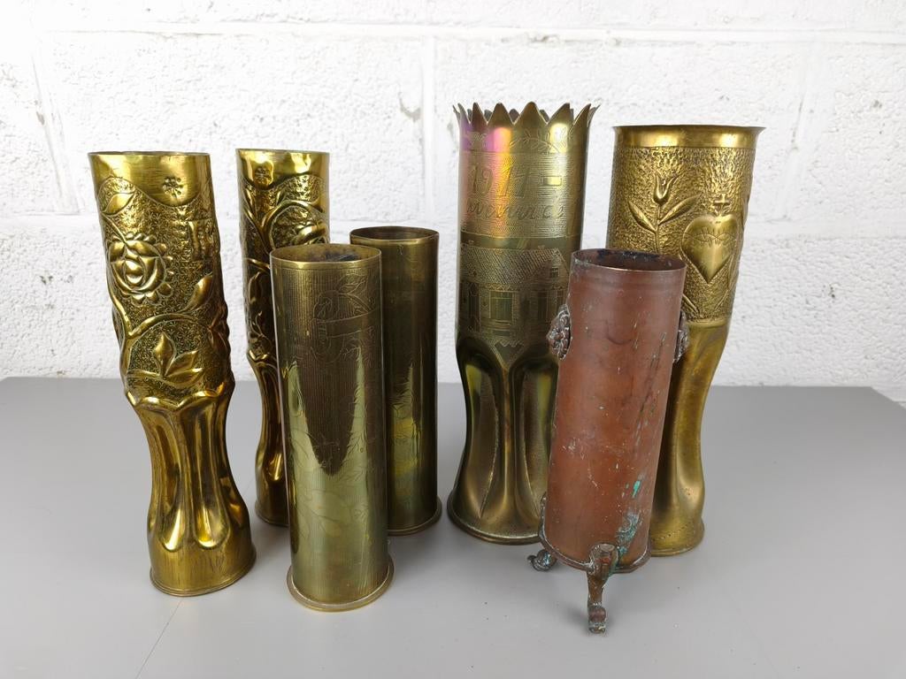 Lot trench art, Ophalen, ., ., .
