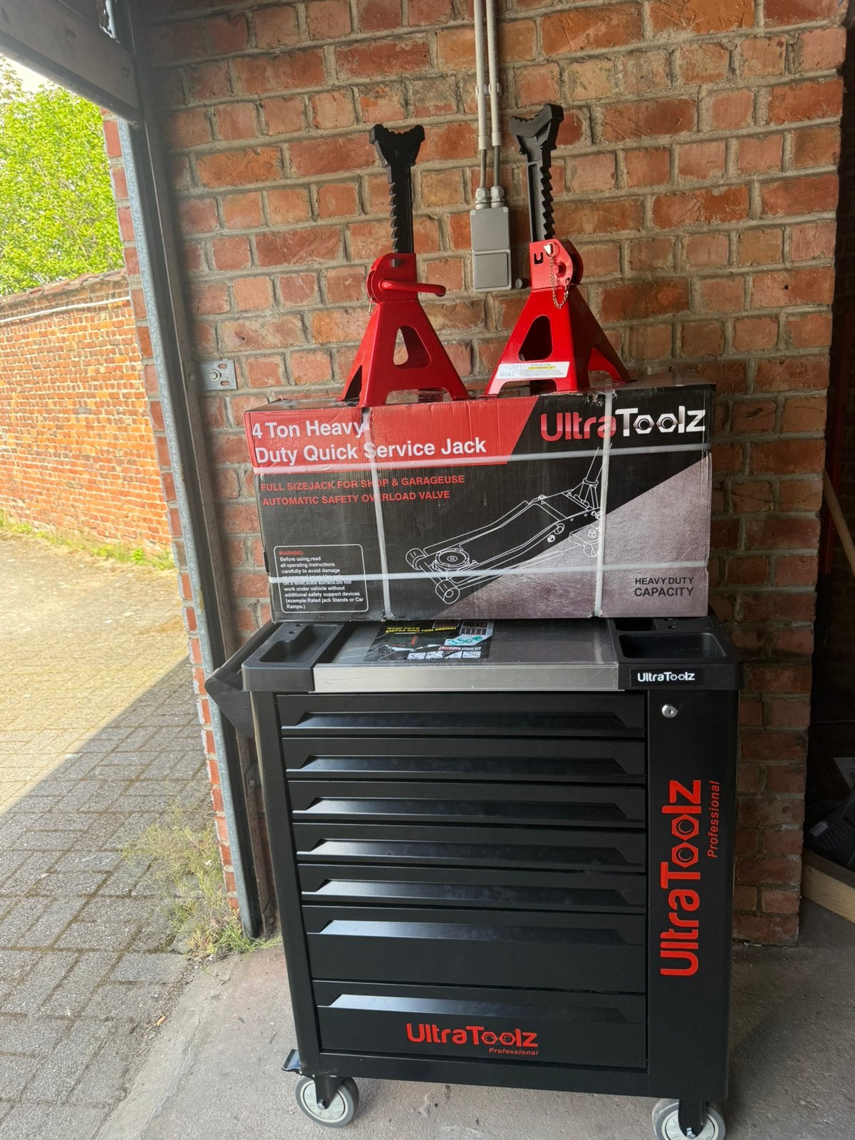 PACK SERVANTE 7 FULL + CRIC 4 T + 2 CHANDELLES 480€!, Enlèvement, Neuf