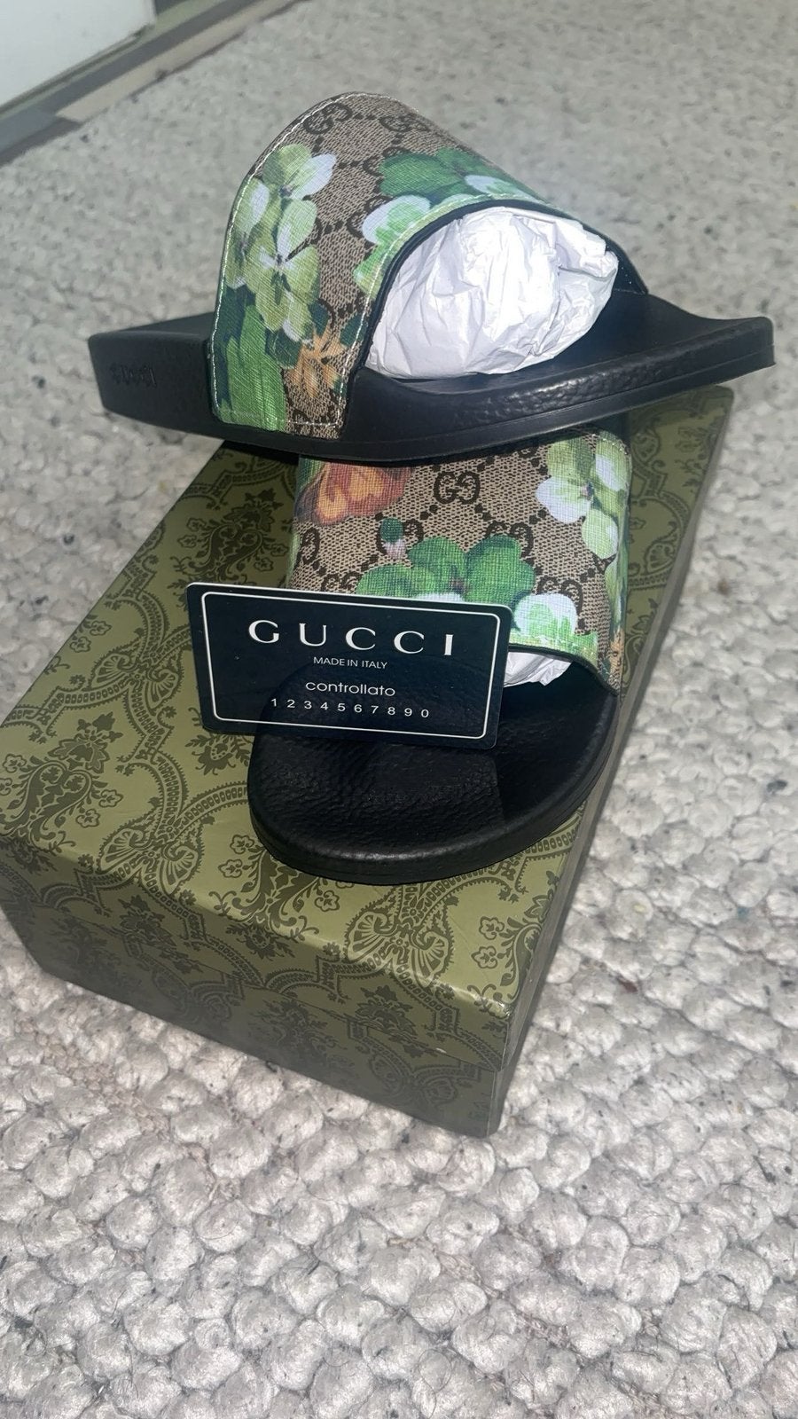 Gucci slides, Ophalen of Verzenden, Nieuw