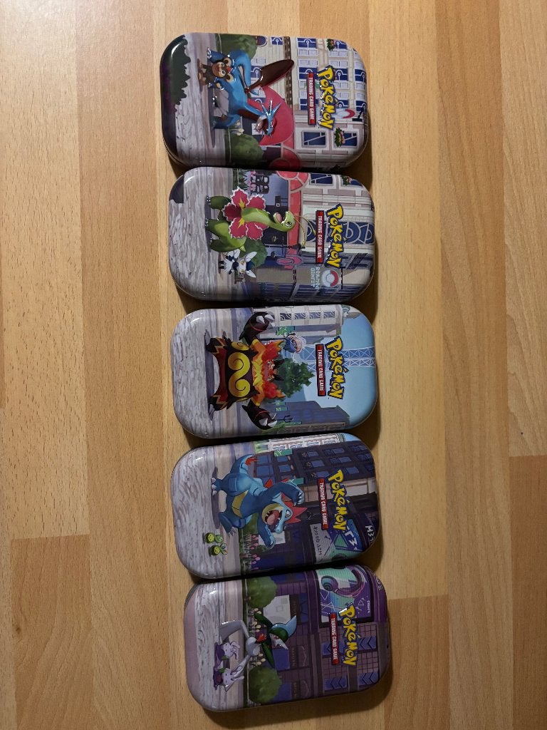 Lege lumiose city tins, Enlèvement ou Envoi, Neuf, Autres types