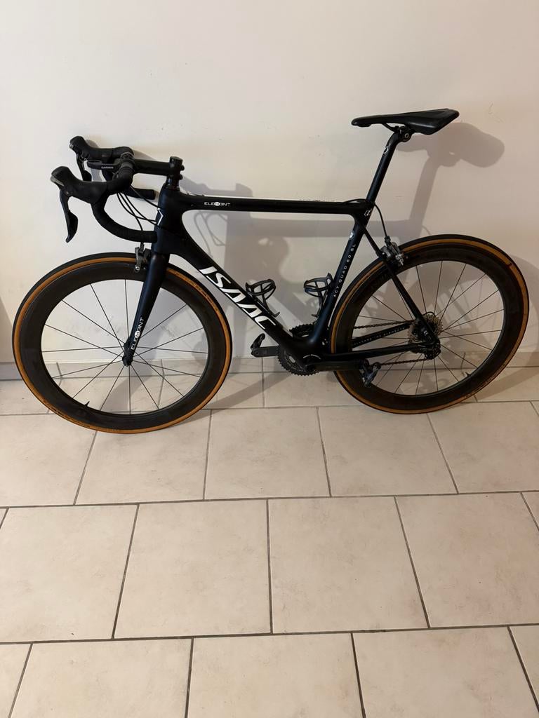 Isaac racefiets + Garmin, Fietsen en Brommers, Ophalen, Zo goed als nieuw, Aluminium