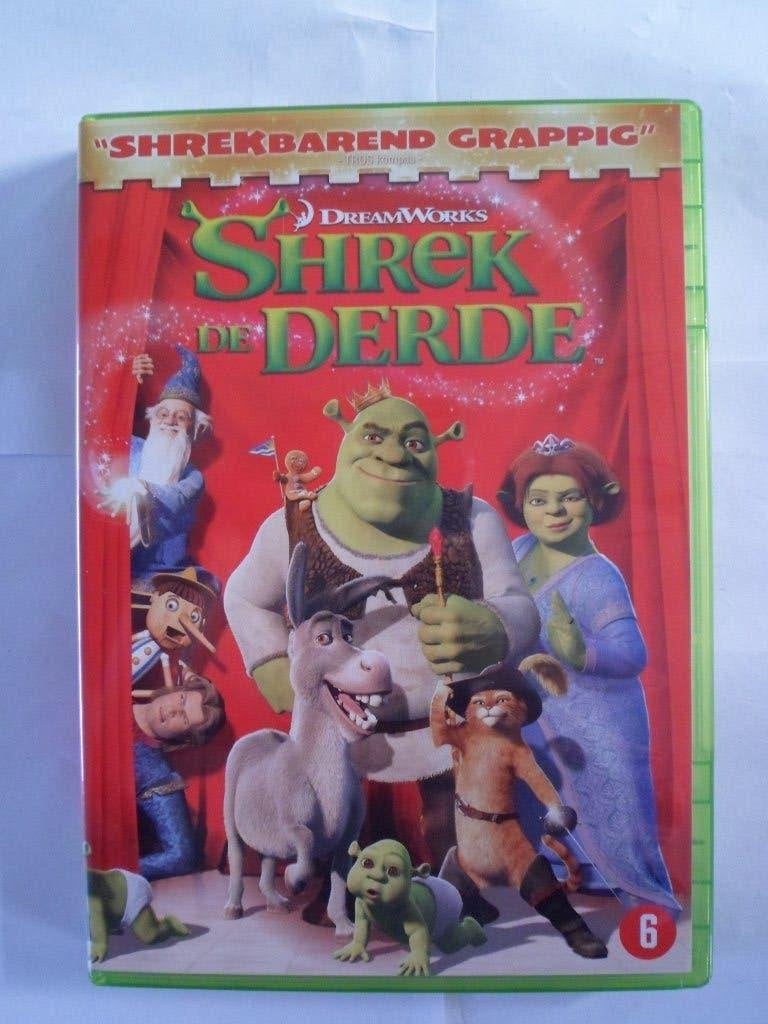 DVD’s Kinderen/jongeren: Shrek De Derde, K3, Over The Hedge, Cd's en Dvd's, Ophalen of Verzenden, Zo goed als nieuw
