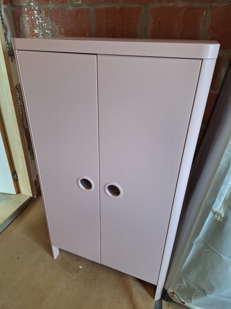 Roze kast meisjeskamer, Ophalen, Kast, 50 tot 70 cm, 105 cm of meer