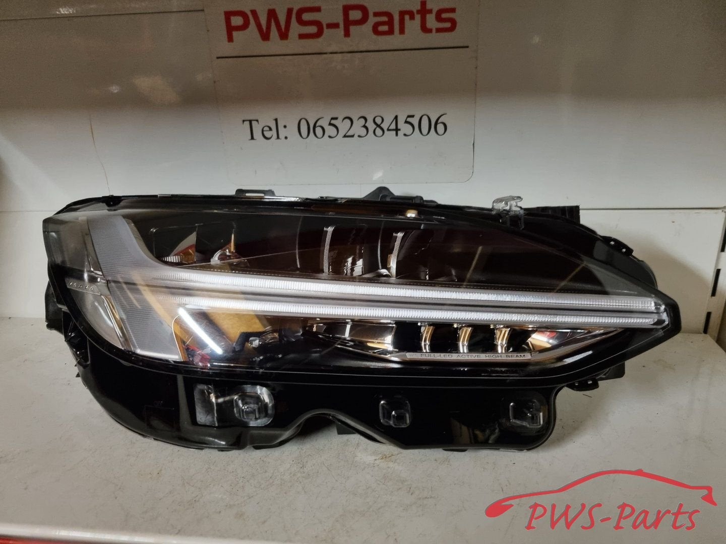 VOLVO S90 V90 FULL LED ACTIVE HIGH BEAM KOPLAMP RECHTS ORIGI, Gebruikt, -, -, Ophalen of Verzenden