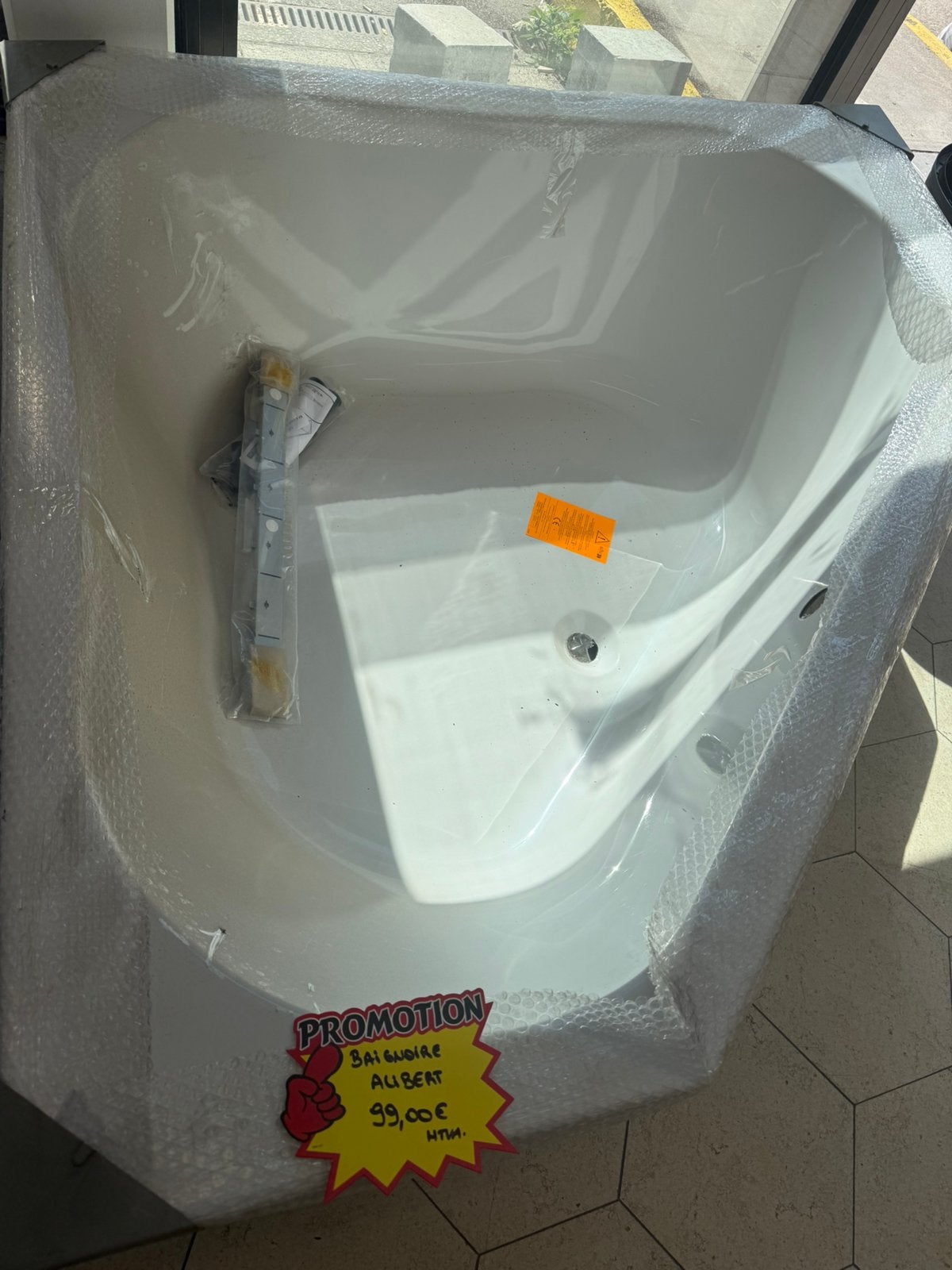 ‼️LUIQUIDATION FOU SUR NOS BAIGNOIRES ALIBERT‼️, Enlèvement, Neuf, Baignoire