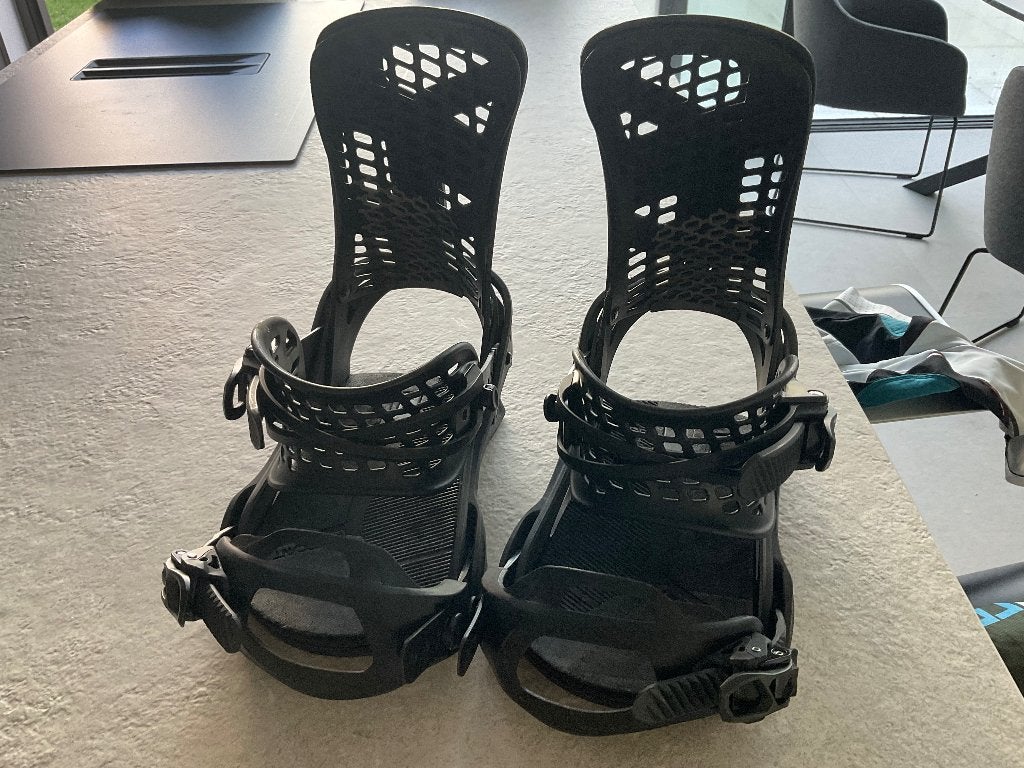 Burton Snowboardbindingen, Sports & Fitness, Enlèvement, Comme neuf, Fixations