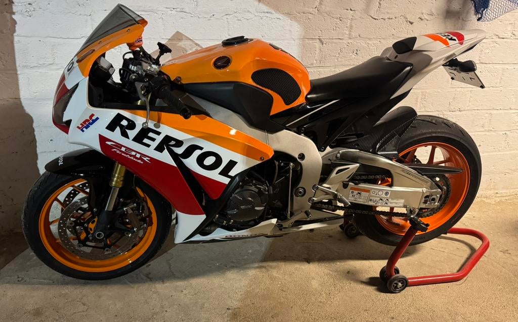 Honda CBR1000RR Repsol, Enlèvement, Utilisé