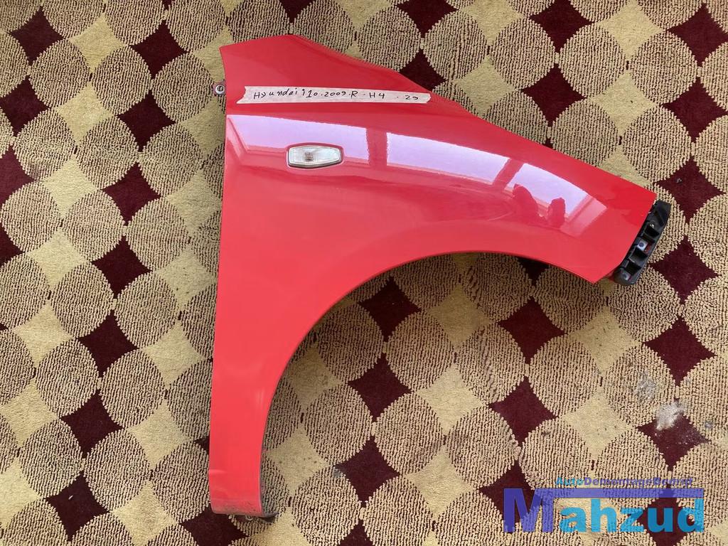 Hyundai i10 rechter scherm zijscherm zijpaneel rood H4, Info@fabrikant.eu, Fabrikant BV, Fabrikantstraat 1
1000 AA  Amsterdam, NL