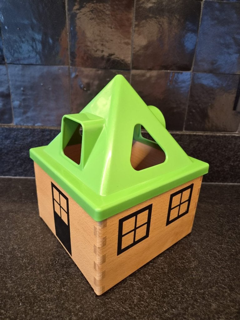Houten huisje met pvc vormen, Enlèvement, Utilisé, Découverte