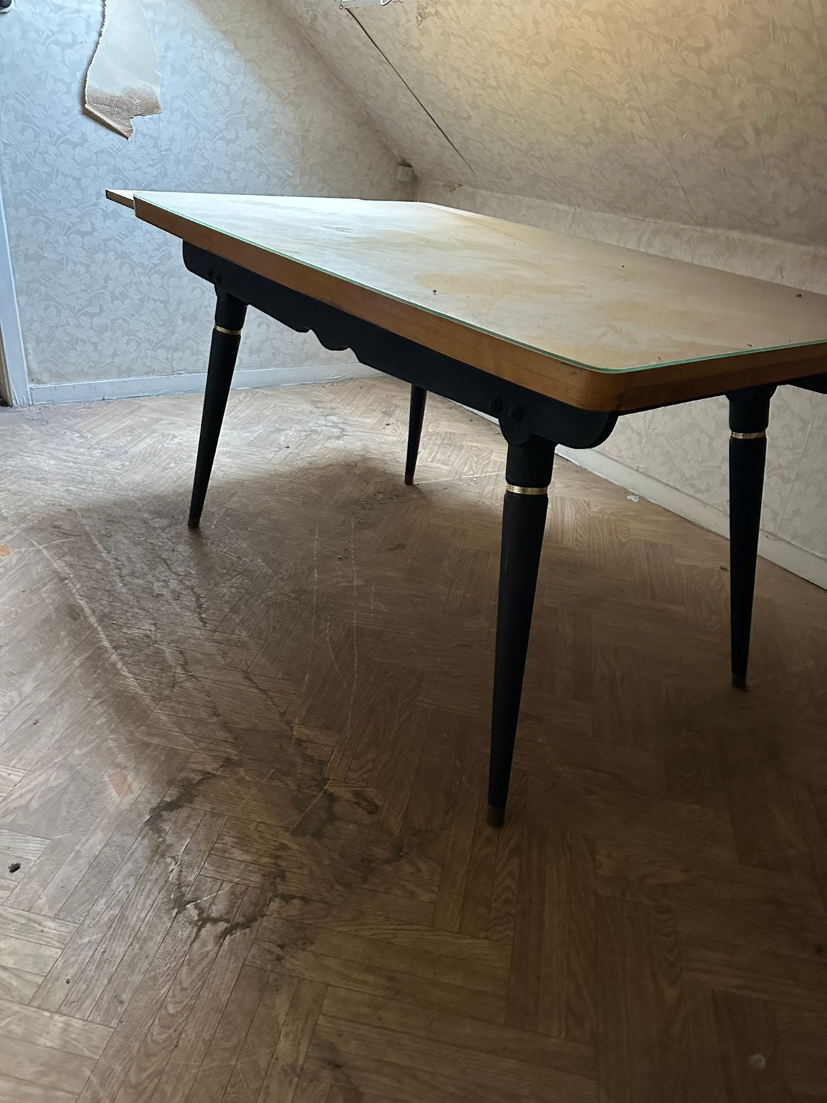Ancien table moderne, Ophalen of Verzenden, Zo goed als nieuw