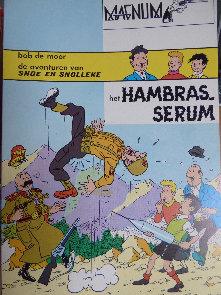 magnum , het hambras serum , avonturen van snoe en snolleke, Boeken, Ophalen of Verzenden