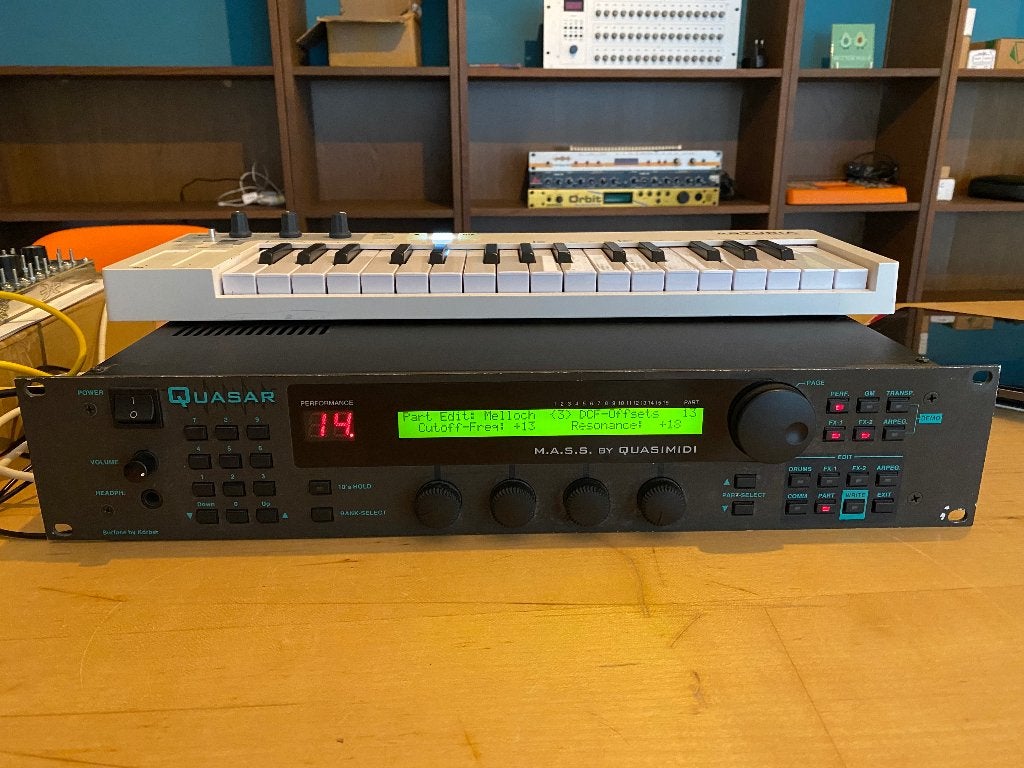 E-MU ORBIT 9090 + AUDITY 2000 + QUASIMDI QUASAR, Musique & Instruments, Enlèvement, Utilisé, Autres marques