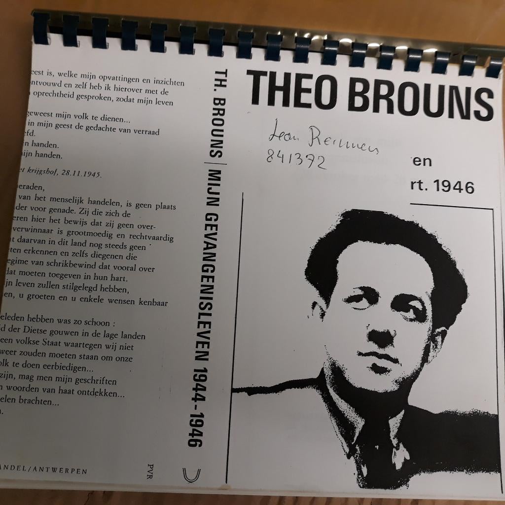 Kopie boek over Theo Brouns, Enlèvement ou Envoi, Karel Van Isacker