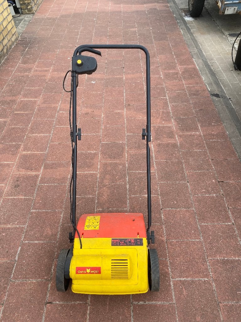verticuteermachine wolfgarten, Jardin & Terrasse, Scarificateurs, Enlèvement, Utilisé, Électrique, Wolf 🐺 garden