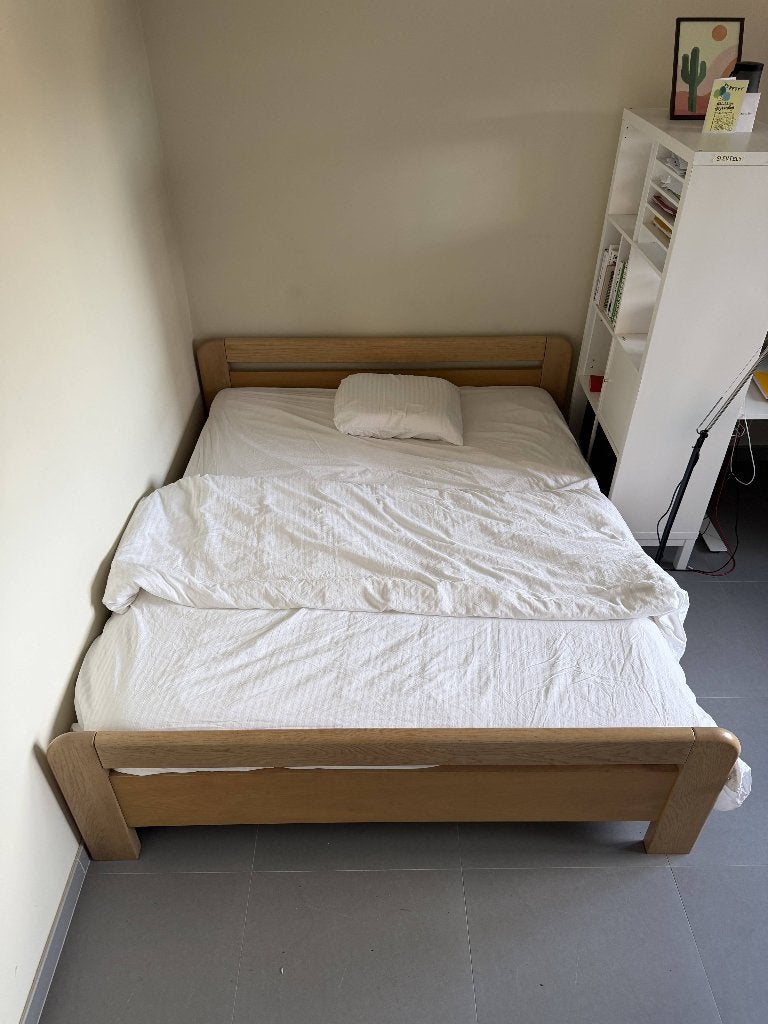 Auping Auronde 180x200 + 2 originele Auping spiraalbodems, Huis en Inrichting, Slaapkamer | Bedden, Gebruikt, Tweepersoons, 180 cm