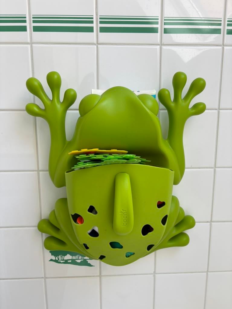 Grenouille de rangement pour jouets de bain Boon, Enlèvement, Comme neuf