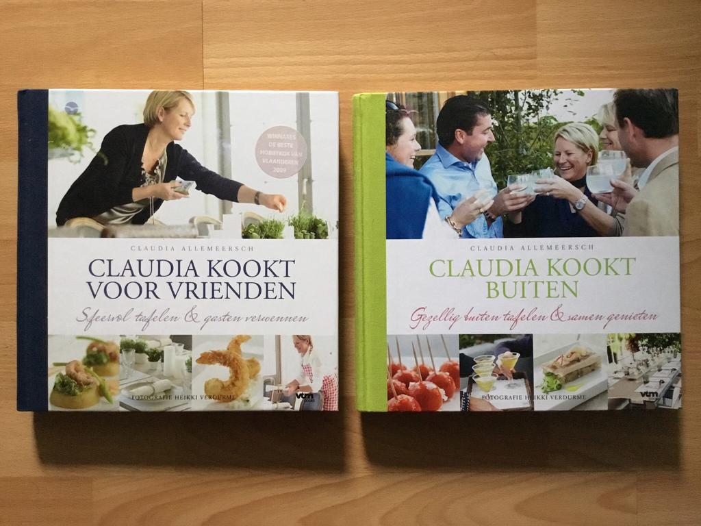 Kookboeken Claudia Allemeersch, Boeken, Kookboeken, Ophalen of Verzenden, Zo goed als nieuw