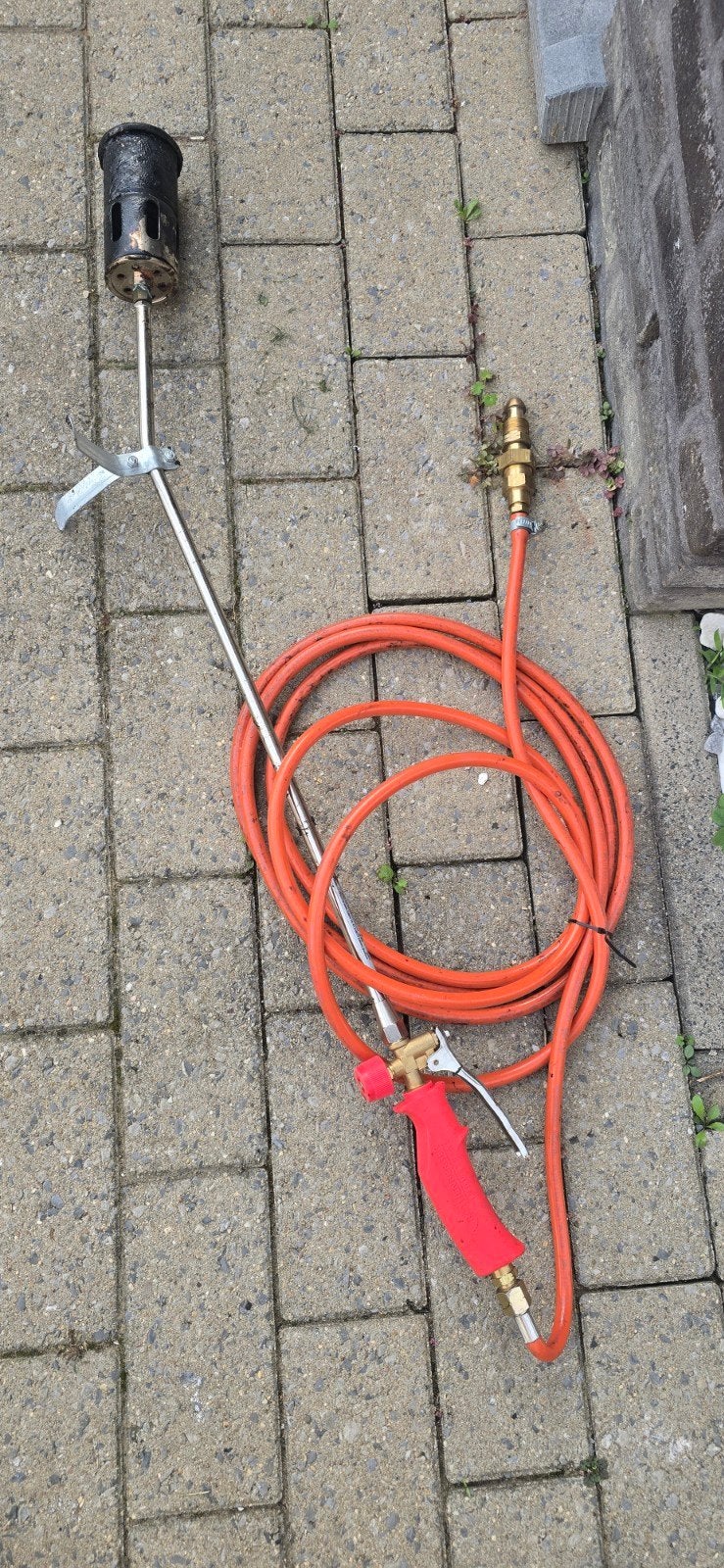 roofingbrander, Enlèvement, Utilisé