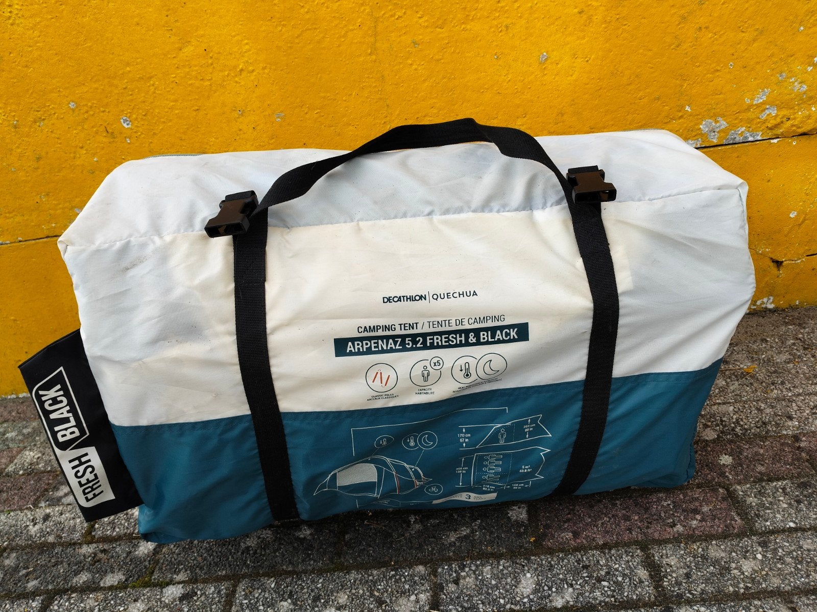 tent 5 personen, Enlèvement ou Envoi, Utilisé, Jusqu'à 5